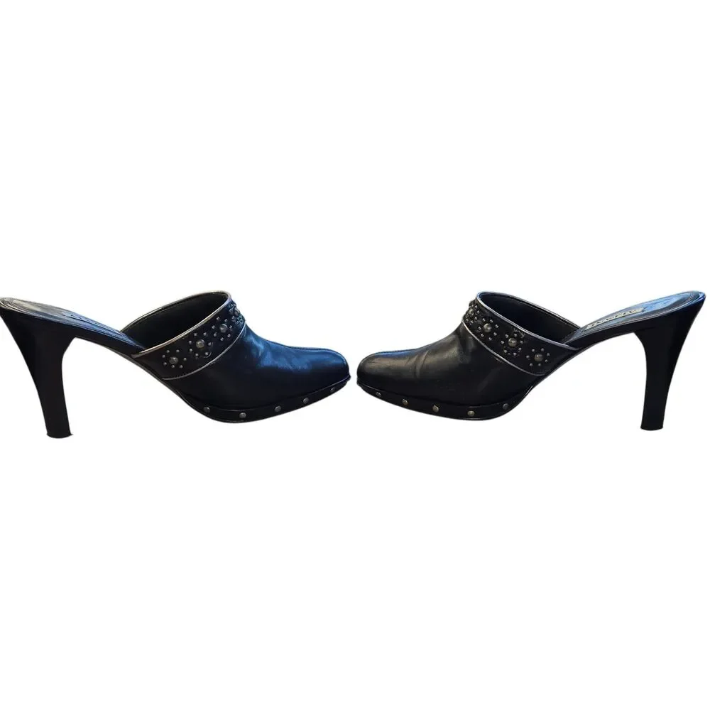Alfani Vintage Women's Size 7M Black Embellished Mule Heel